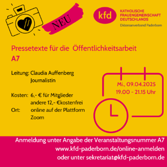 A7 Pressetexte
