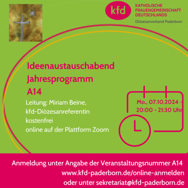 DV Paderborn - Ideenaustausch Jahresprogramm 7.10.24