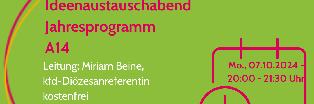 DV Paderborn - Ideenaustausch Jahresprogramm 7.10.24