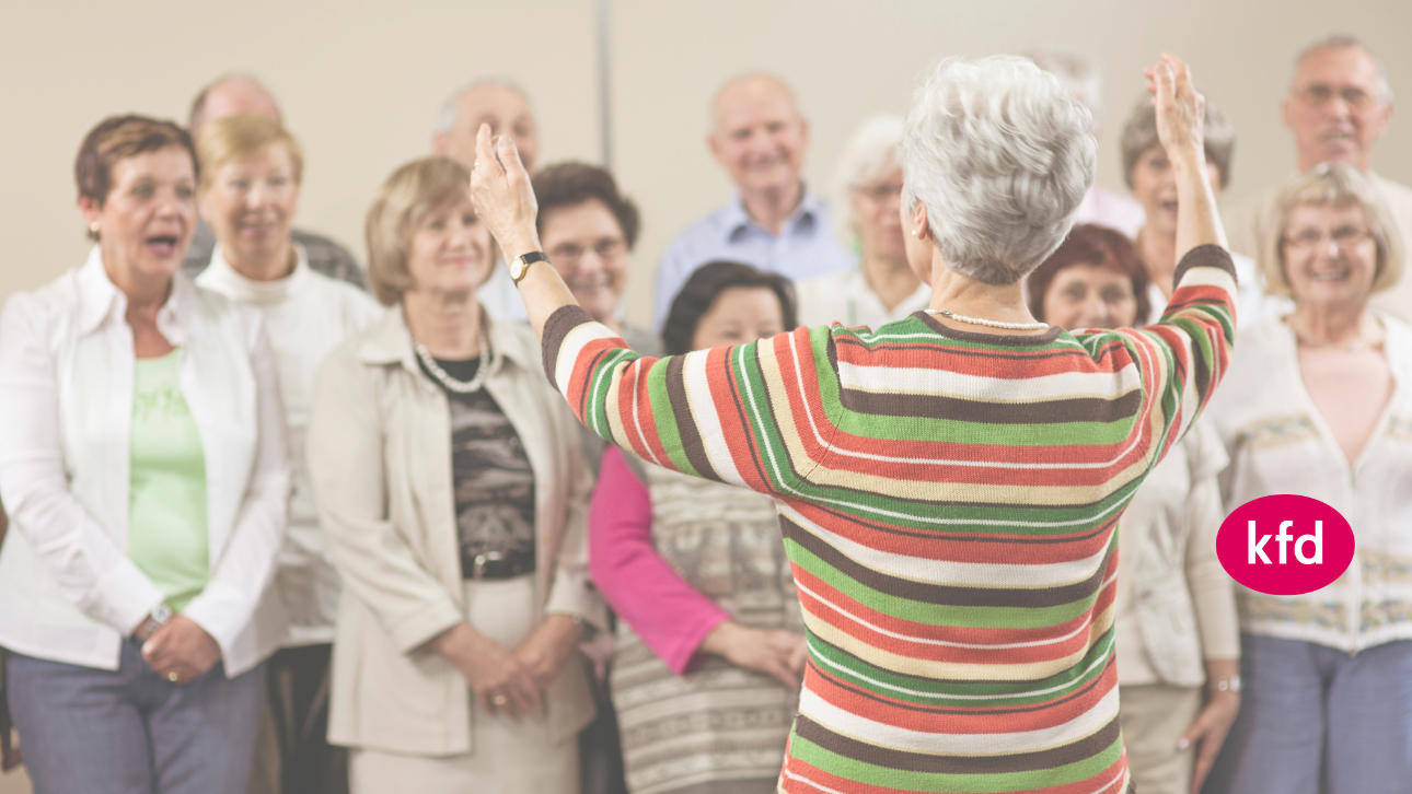 Beispielbild: Frauen singen im Chor.