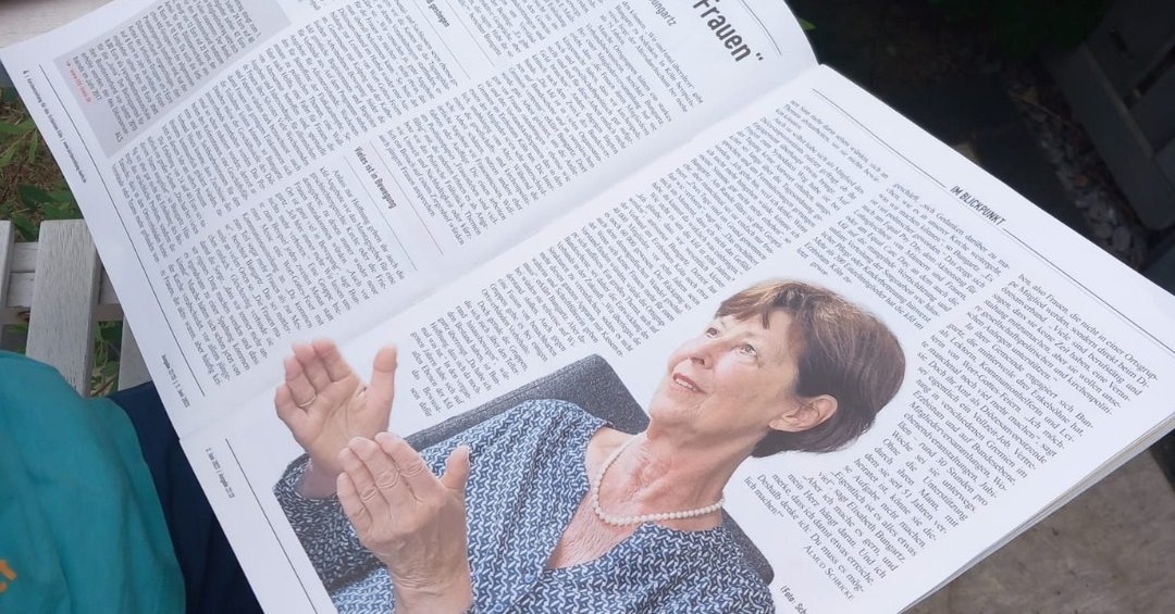 Elisabeth Bungartz im Interview mit der Kirchenzeitung