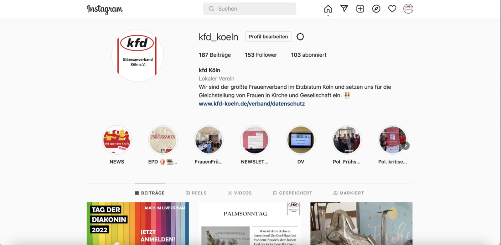 Instagram Account