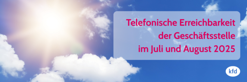 Telefonzeiten Sommer
