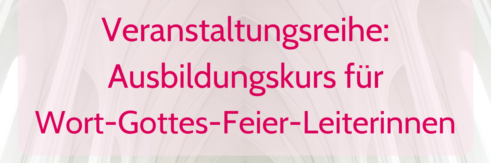 kfd Ausbildung Wort-Gottes-Feier-Leiterin Ausbildungskurs (c) kfd DV Köln kfd Ausbildung Wort-Gottes-Feier-Leiterin Ausbildungskurs