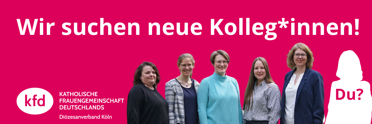 Bild: Stellenausschreibungen und Jobs beim kfd DV Köln