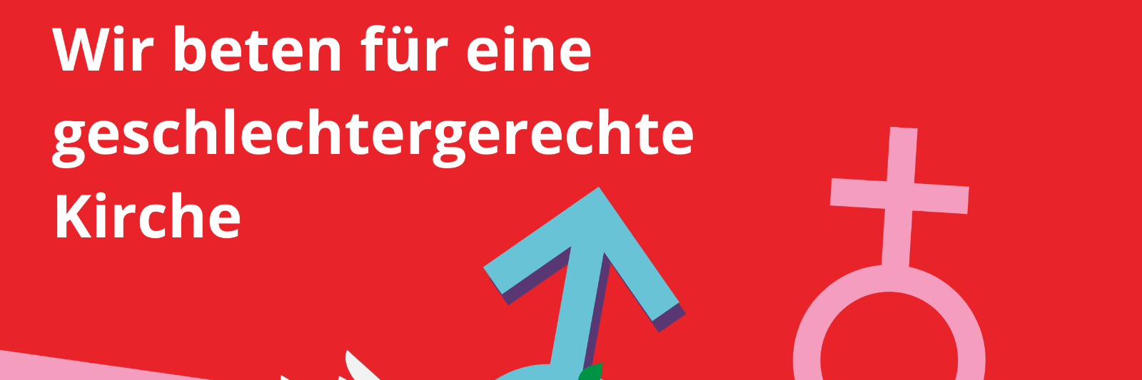 Montagsgebet mit Friedenstaube