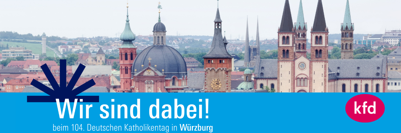 Die kfd auf dem Katholikentag 2026 (c) katholikentag, kfd DV Köln mit Canva Pro Die kfd auf dem Katholikentag 2026
