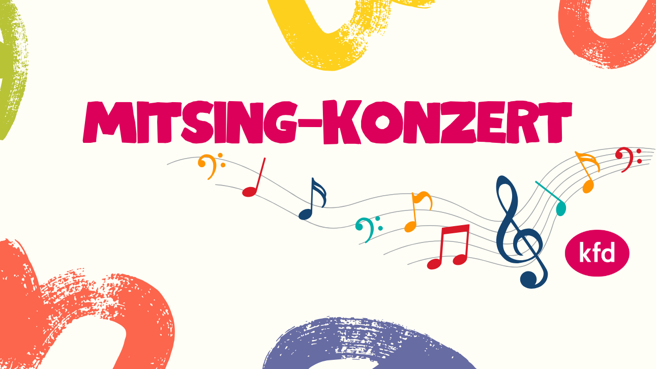 Mitsing-Konzert kfd DV Köln im September 2026