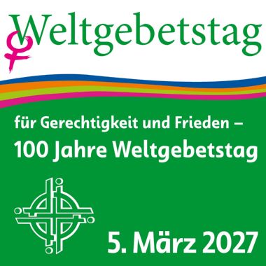 Weltgebetstag 2027 - quadratisches Banner
