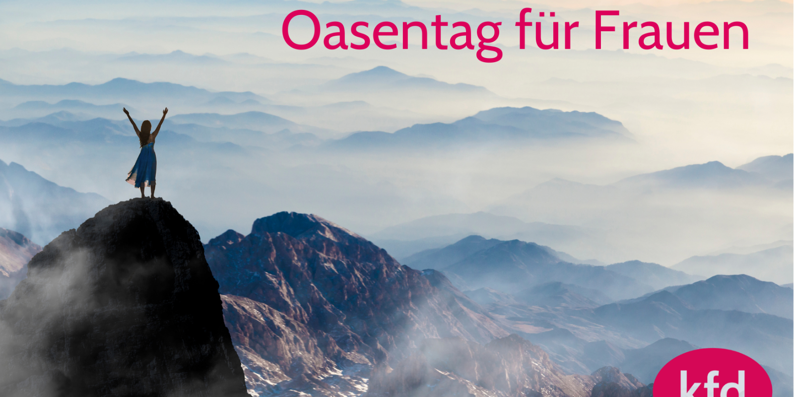 Oasentag Postkarte vorne