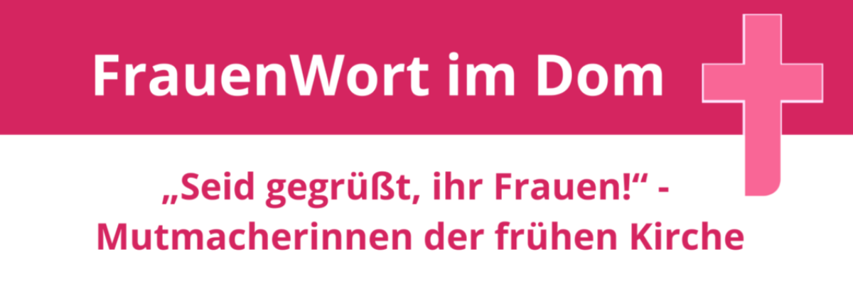 Plakat FrauenWort im Dom_final (c) canva pro Plakat FrauenWort im Dom_final