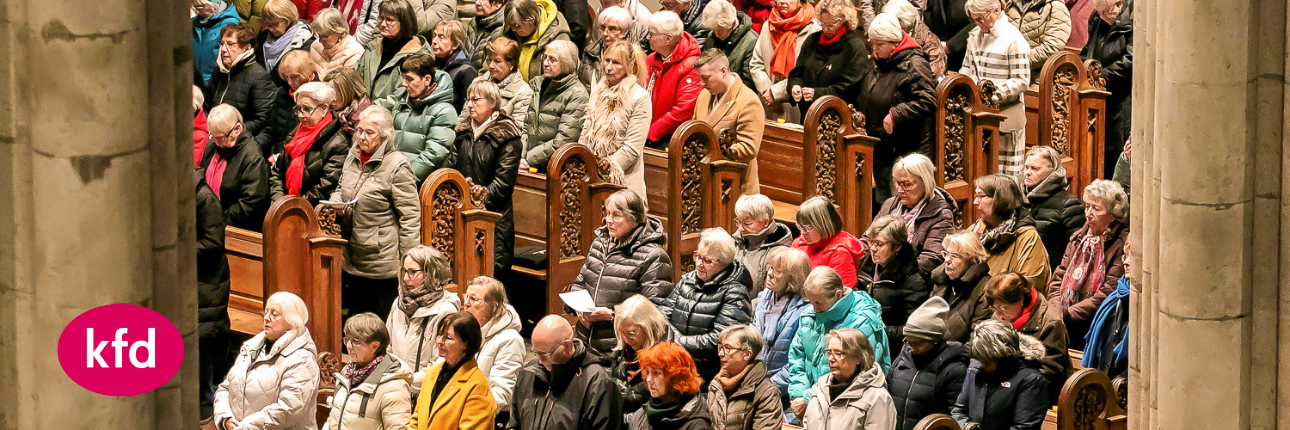 kfd Jahresabschluss 2025 Kölner Dom (c) kfd DV Köln kfd Jahresabschluss 2025 Kölner Dom